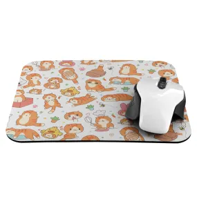 Cute Scottish Fold Cat Mouse Pad