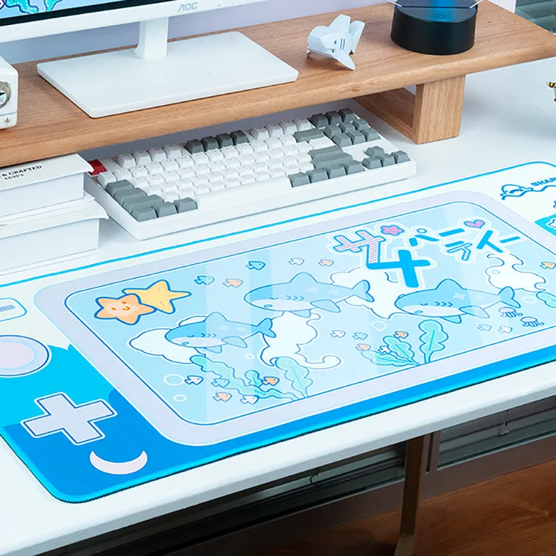 Cute Shark Baby Mouse Pad