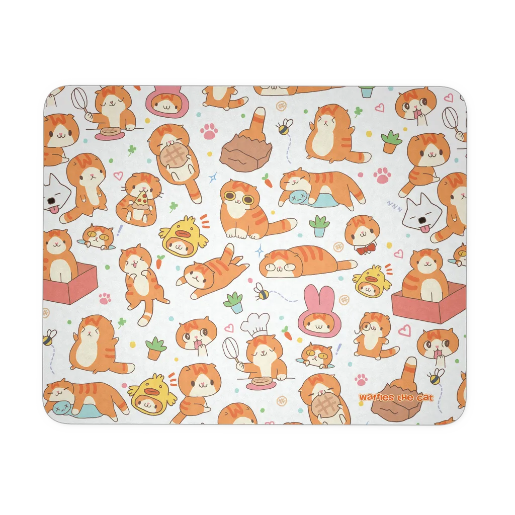 Cute Waffles Mousepad