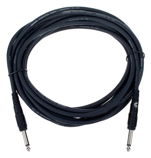 D'Addario PW-CGT-20 Classic Series Straight to Straight Instrument Cable - 20 foot