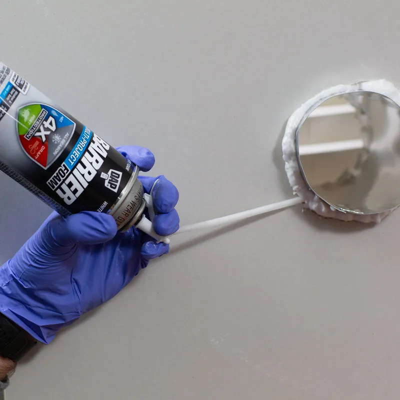 DAP Barrier Foam White Polyurethane Foam Multipurpose Barrier Foam 12 oz
