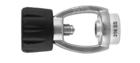 Deluxe DIN to Yoke Adapter, Stainless Steel