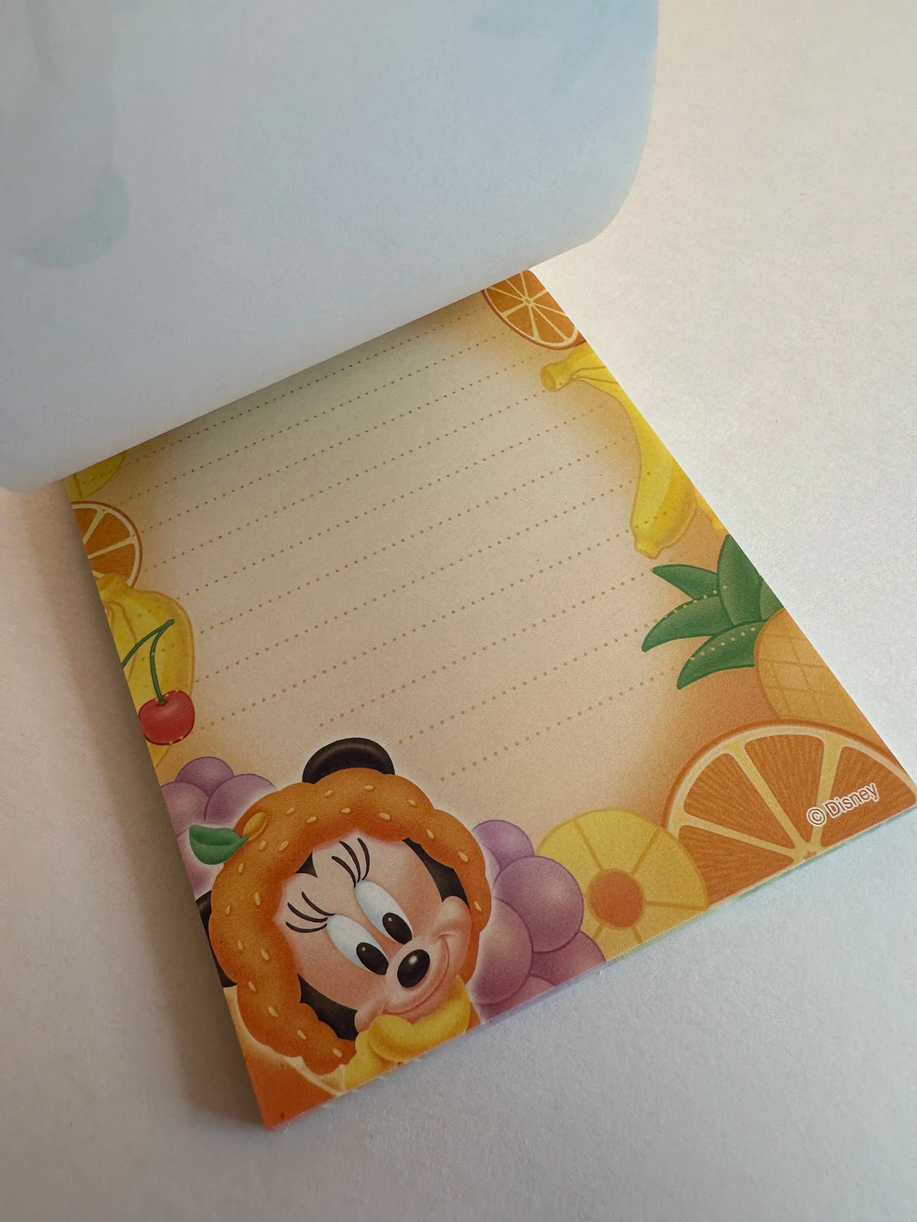 Disney Sun Star Vintage Baby Mickey & Minnie Mouse Rare Medium Memo Pad