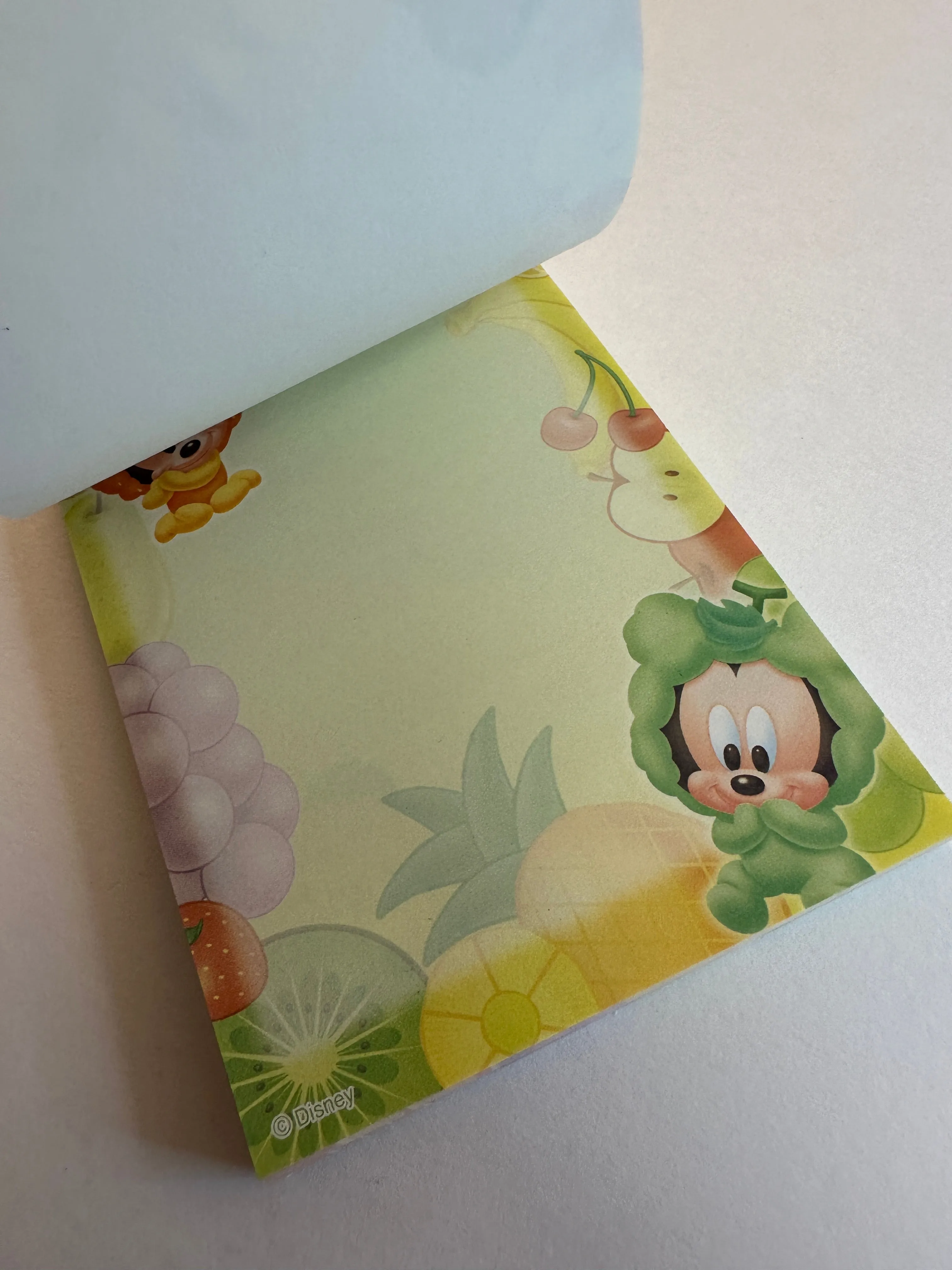 Disney Sun Star Vintage Baby Mickey & Minnie Mouse Rare Medium Memo Pad