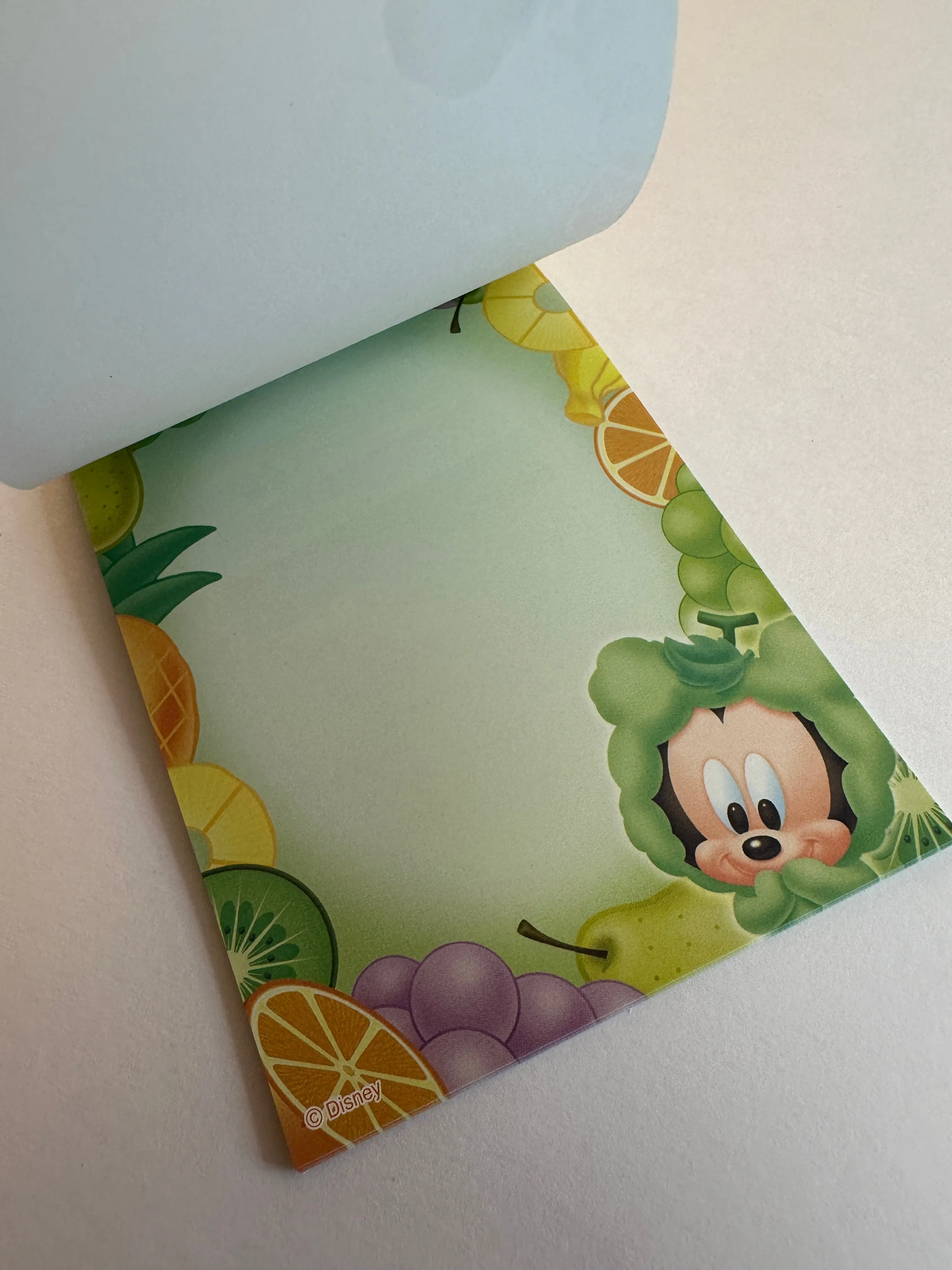 Disney Sun Star Vintage Baby Mickey & Minnie Mouse Rare Medium Memo Pad