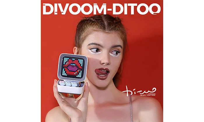 Divoom Ditoo Portable Retro Bluetooth Speaker