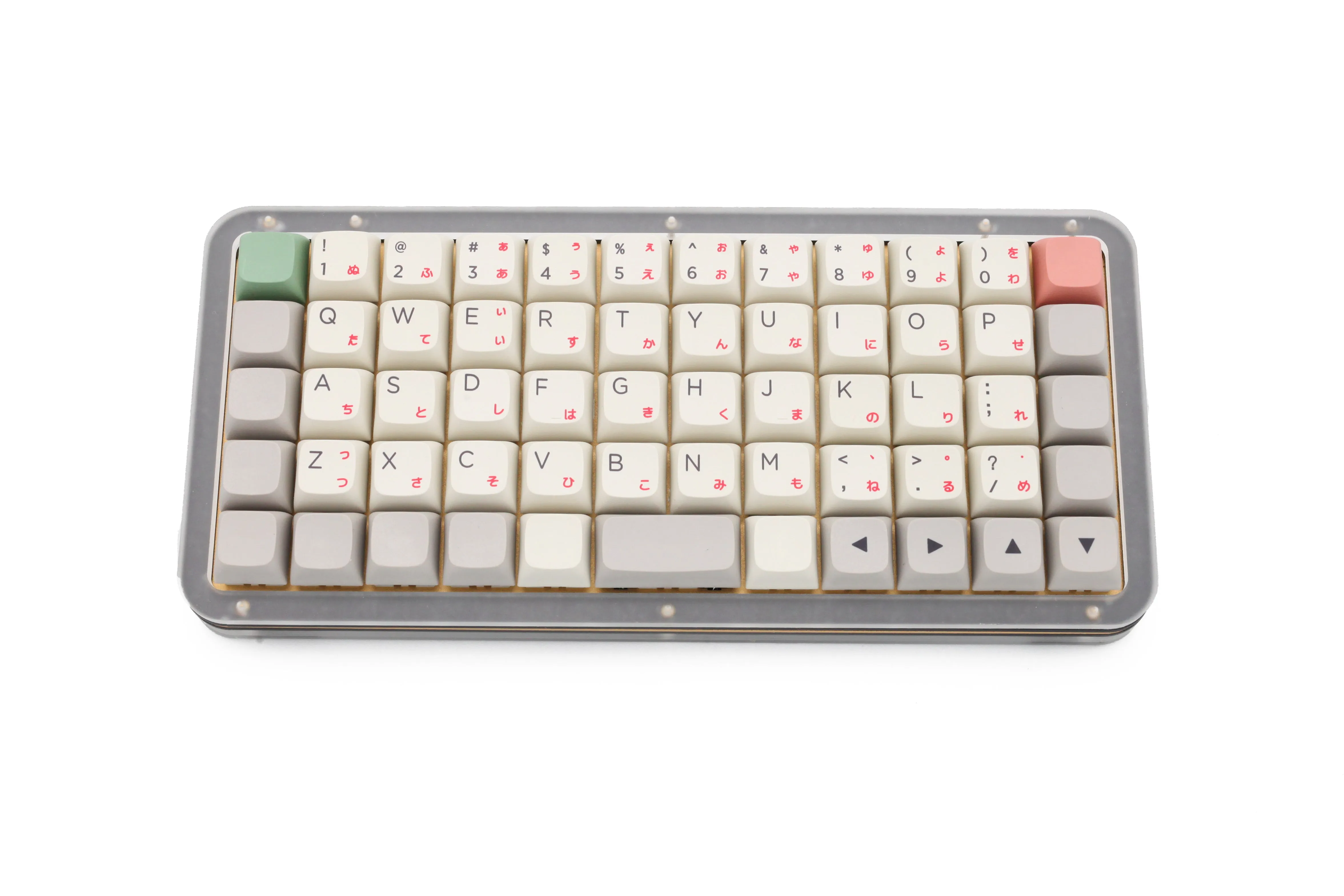 DNA59 50% Kit Custom Mechanical Keyboard Kit PCB CASE hot swappable switch with RGB switch led support lighting effects 1U