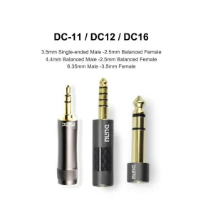 DUNU DC-11 DC12 DC16 2.5mm / 3.5mm Female   Adapter