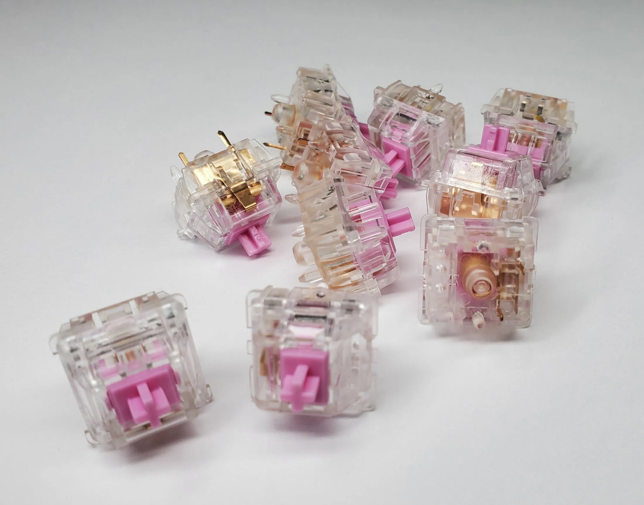 Durock Clear Linear Switches - L1, L2, L3, L4, L5