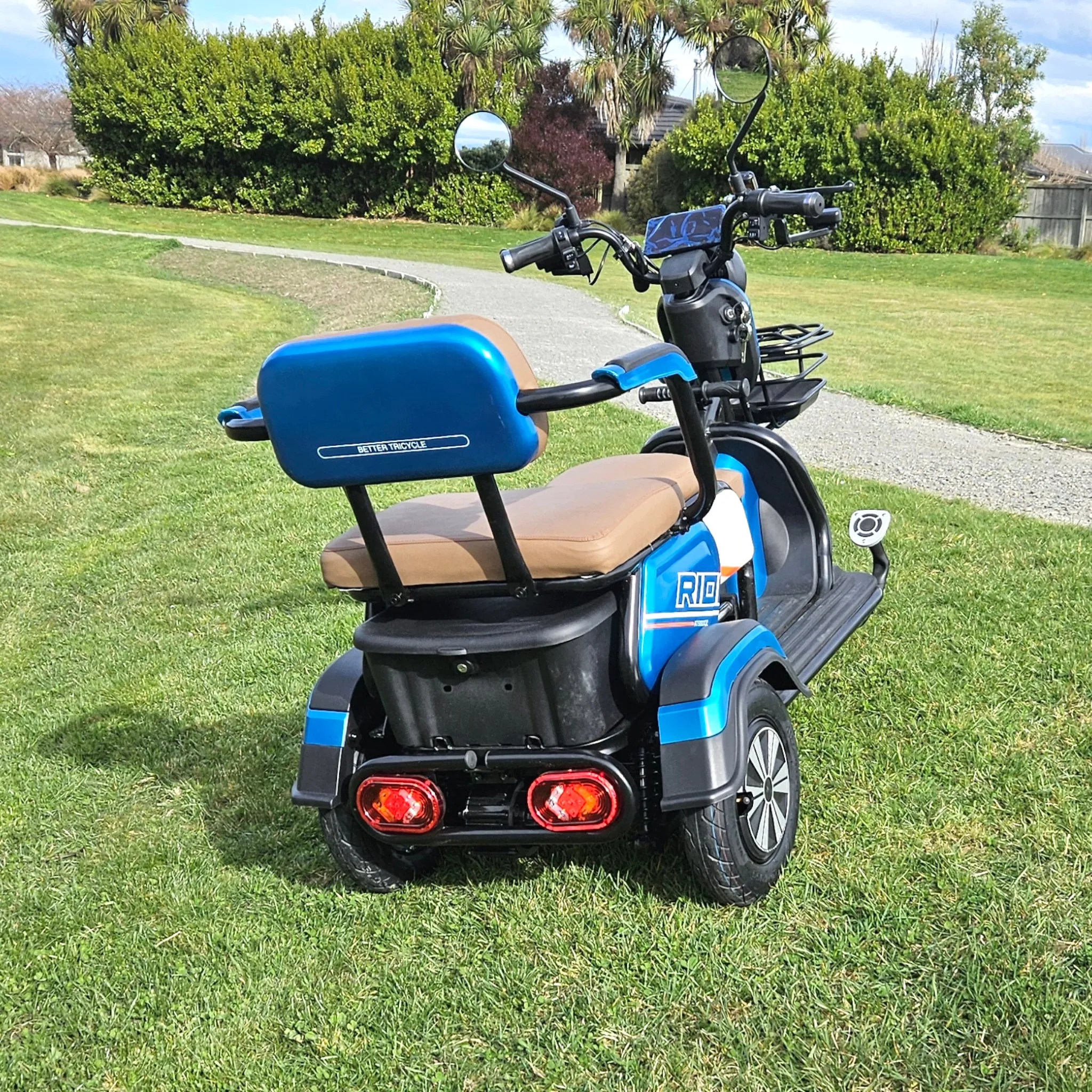 E-Mobility Trike M-1 Blue Lithium Powered