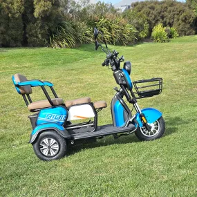 E-Mobility Trike M-1 Blue Lithium Powered