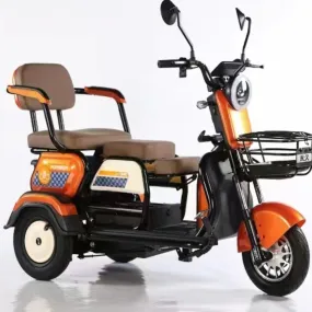 E-Mobility Trike M-1 Orange Lithium Powered