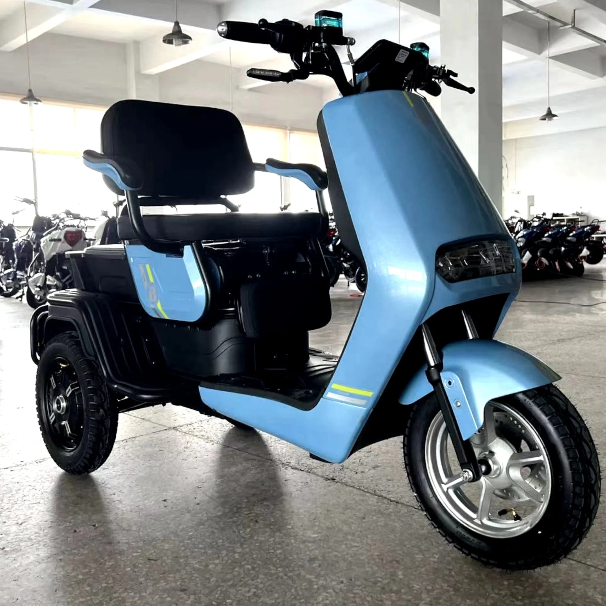 E-Mobility Trike M-2 Blue Lithium BATTERY  NEW STOCK EARLY DECEMBER