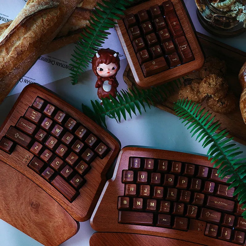 FEKER Alice60 Rosewood Split Mechanical Keyboard