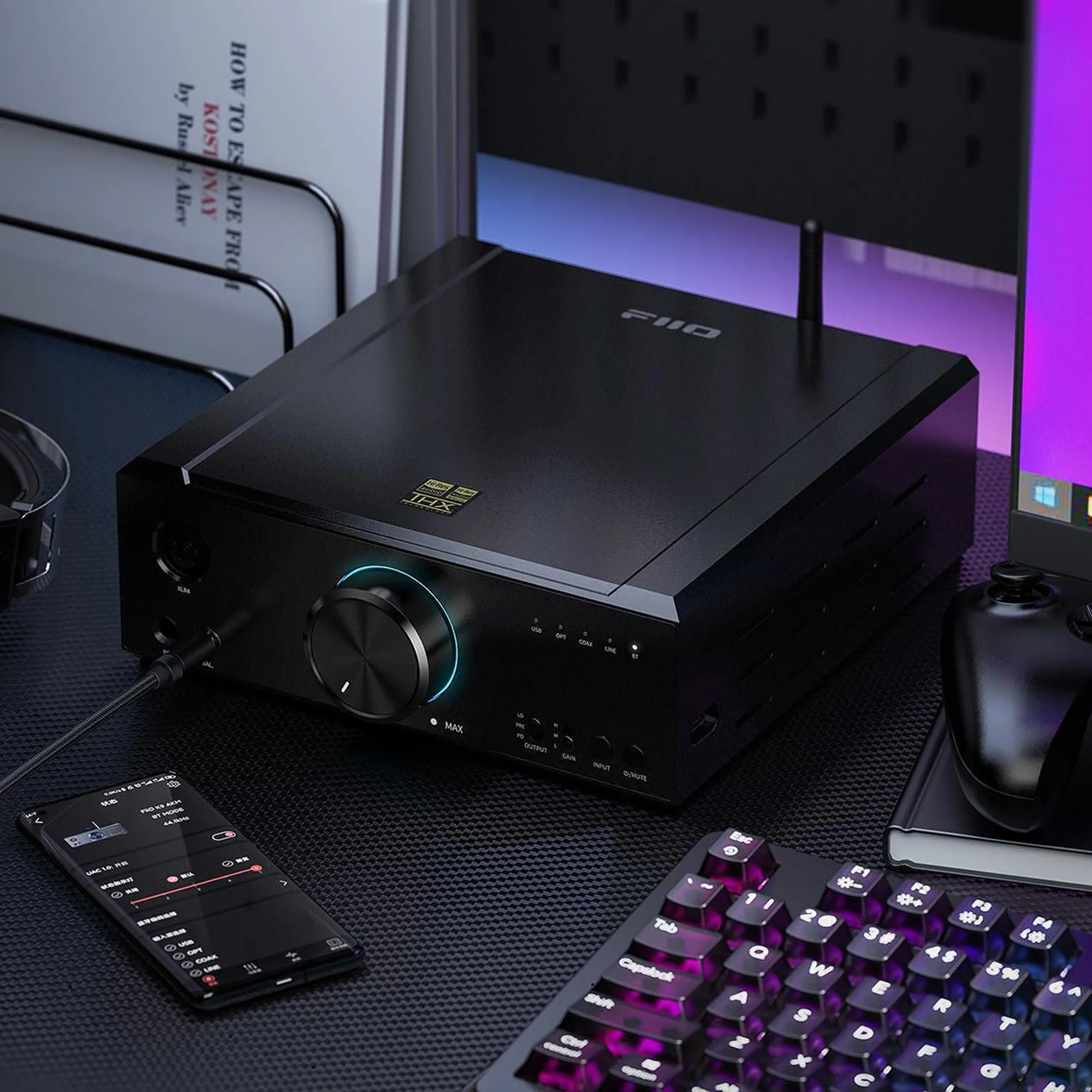 FiiO K9 AKM Desktop DAC & Headphone Amplifier