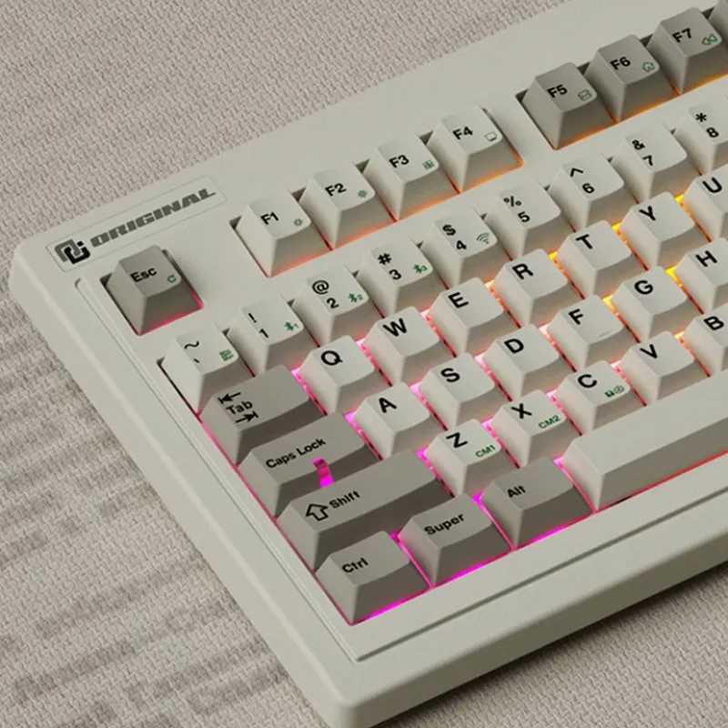 FL·ESPORTS OG87 Retro Wireless Mechanical Keyboard