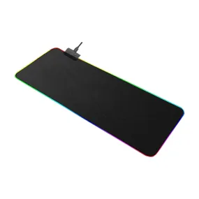 Gaming Mouse Pad Rubber Base with RGB Lights 7 Colors