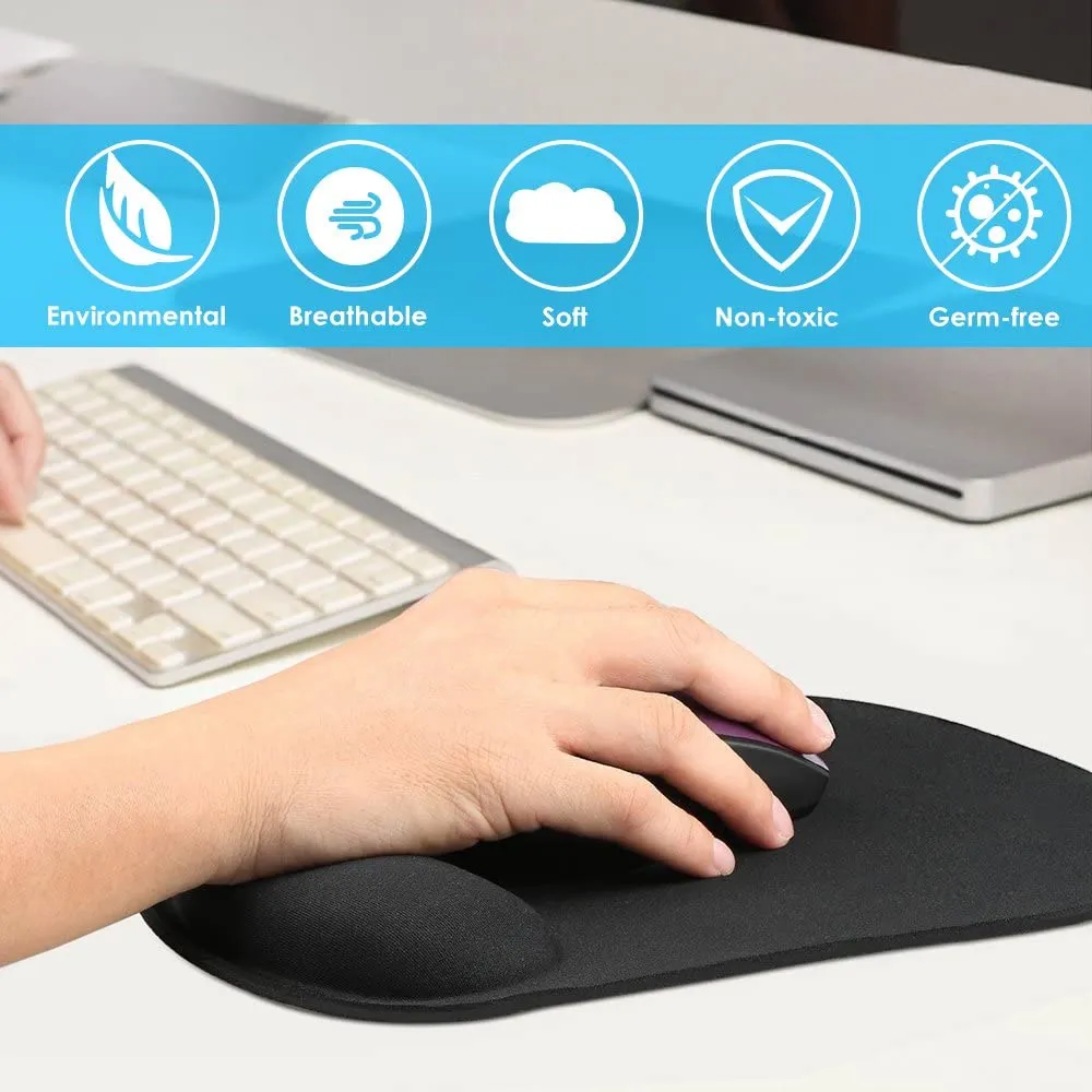 GIM Mouse Pad with Wrist Rest Support