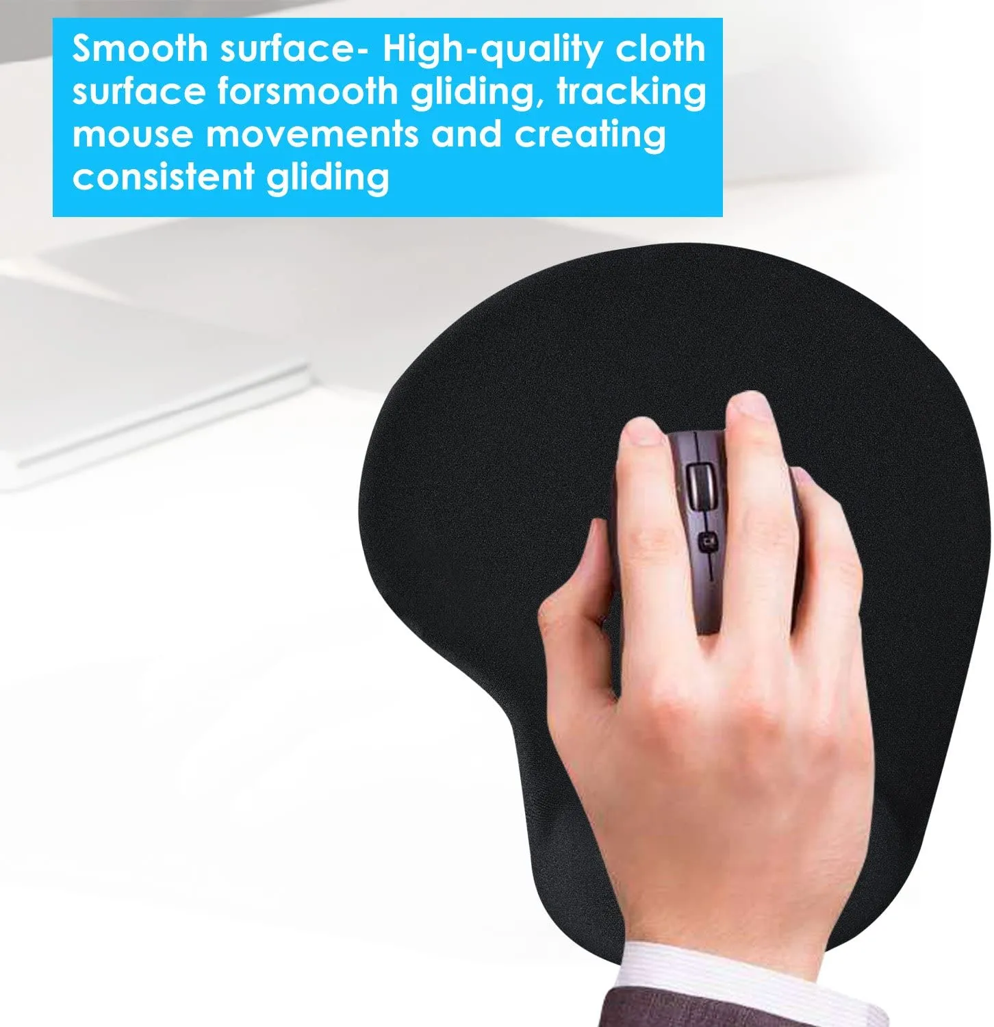 GIM Mouse Pad with Wrist Rest Support