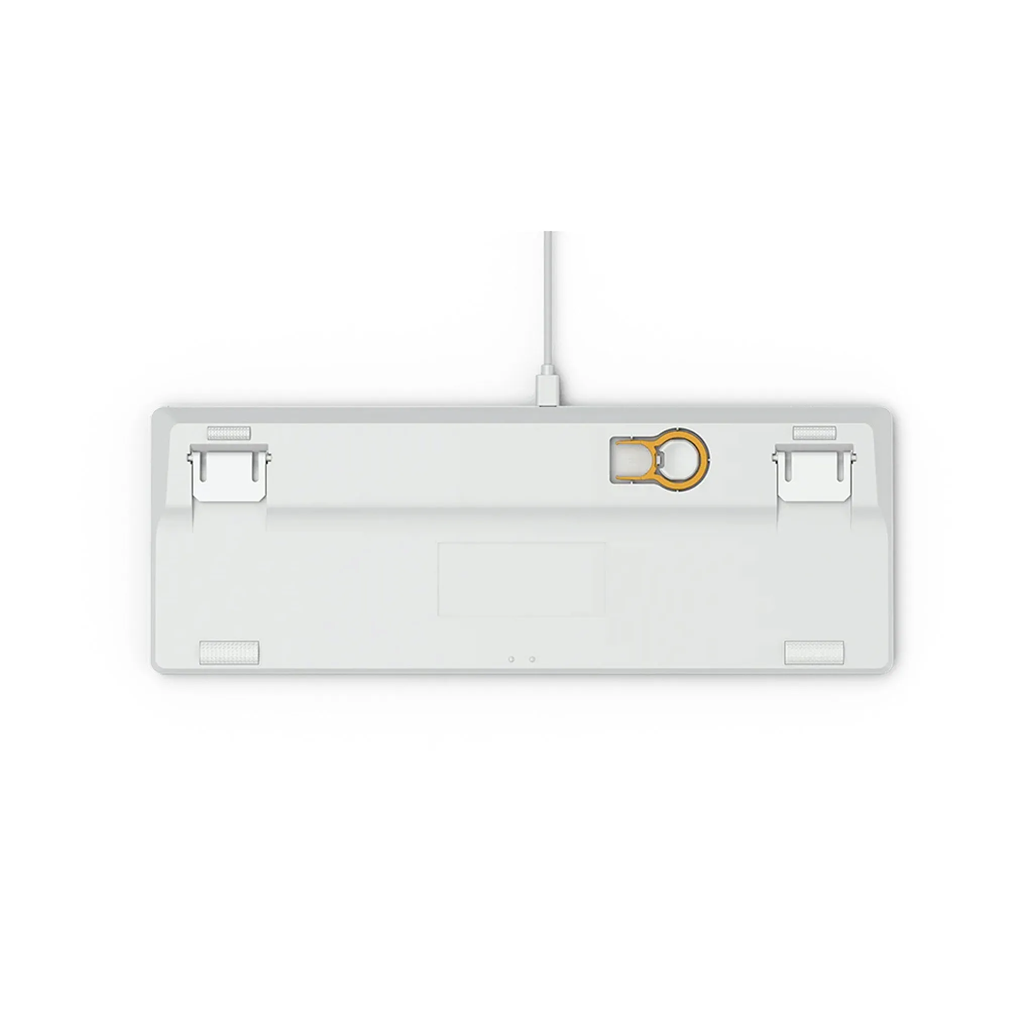 Glorious GLO-GMMK-TKL-BRN-W GMMK White Ice Edition TENKEYLESS Modular Mechanical Keyboard
