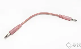 Glow Worm Cables 15cm Pink Eurorack Patch Cable