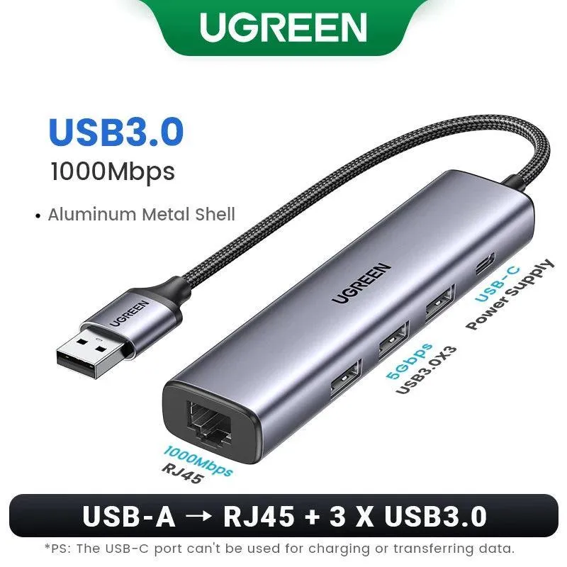 High-Speed Gigabit Ethernet USB Adapter: Stable Network Connectivity