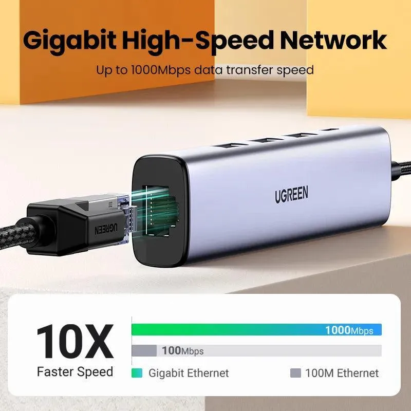 High-Speed Gigabit Ethernet USB Adapter: Stable Network Connectivity