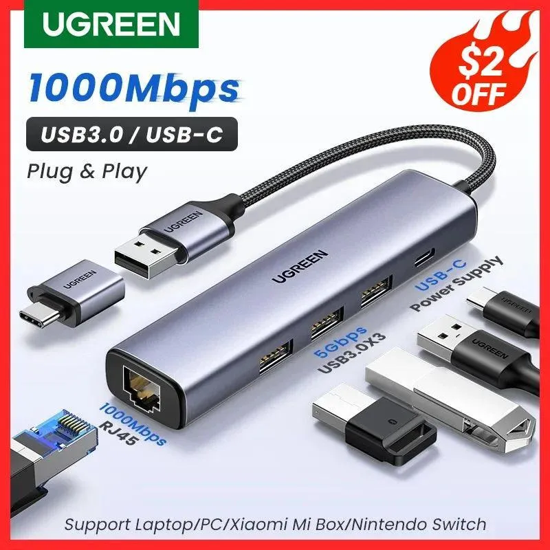 High-Speed Gigabit Ethernet USB Adapter: Stable Network Connectivity