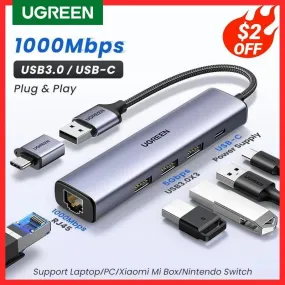 High-Speed Gigabit Ethernet USB Adapter: Stable Network Connectivity