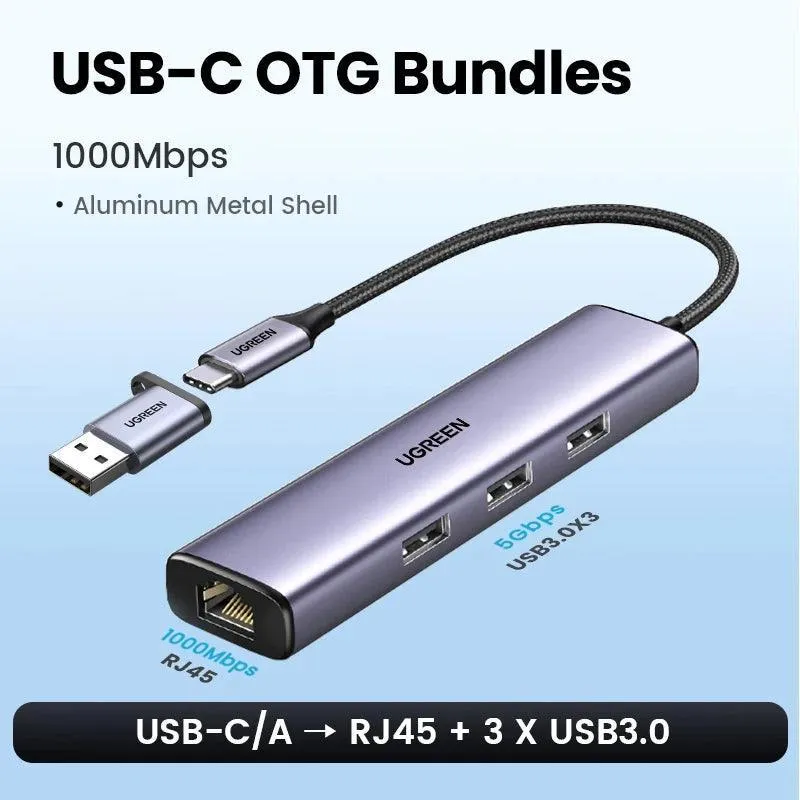 High-Speed Gigabit Ethernet USB Adapter: Stable Network Connectivity