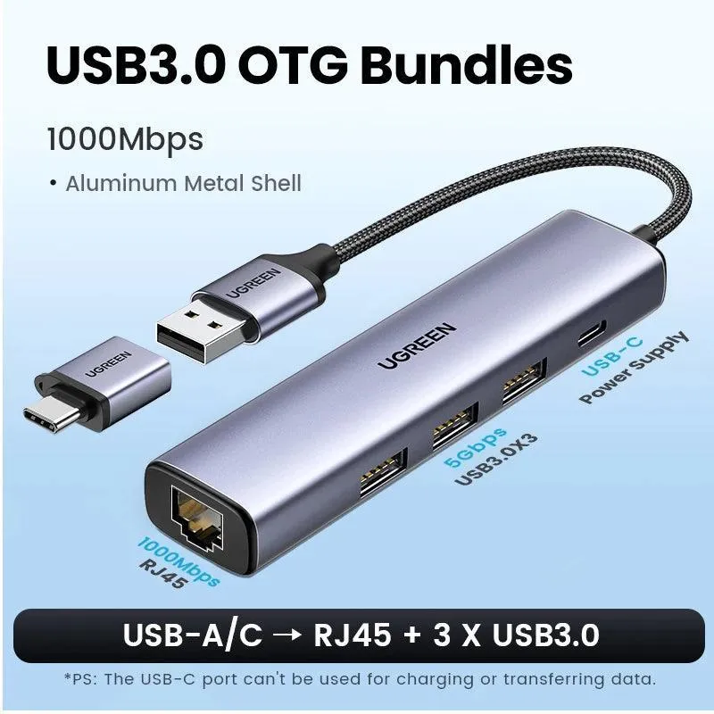 High-Speed Gigabit Ethernet USB Adapter: Stable Network Connectivity
