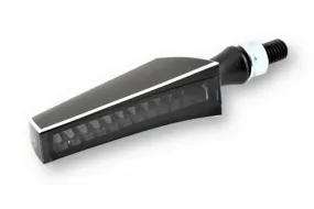 HIGHSIDER 203-220 LED SEQUENCE-Indicator STS 1 - Black 2C - Smoke Lens