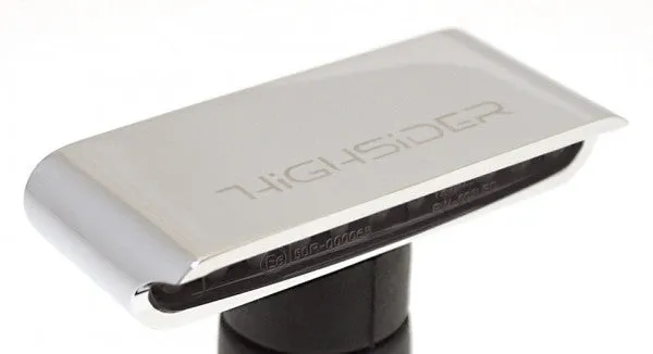 HIGHSIDER 204-111 LED Indicator "STRIPE" Smoke Lens - Chrome
