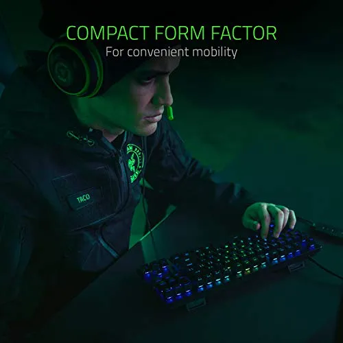 Huntsman [Tournament Edition] Gaming Keyboard, Chroma RGB Lighting | Classic Black