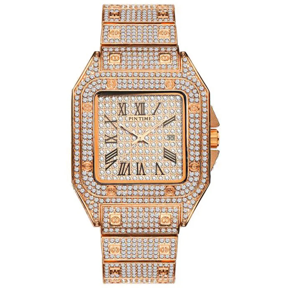 Iced Out Mechanical Watch