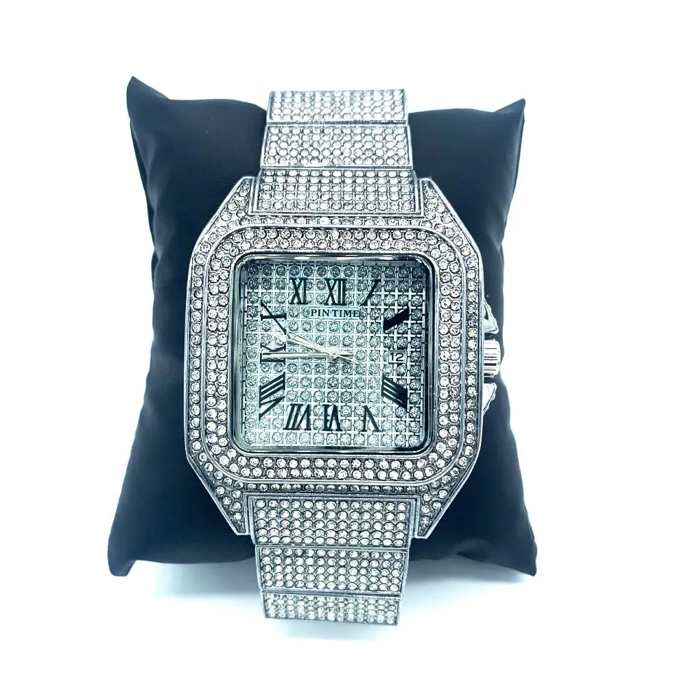 Iced Out Mechanical Watch
