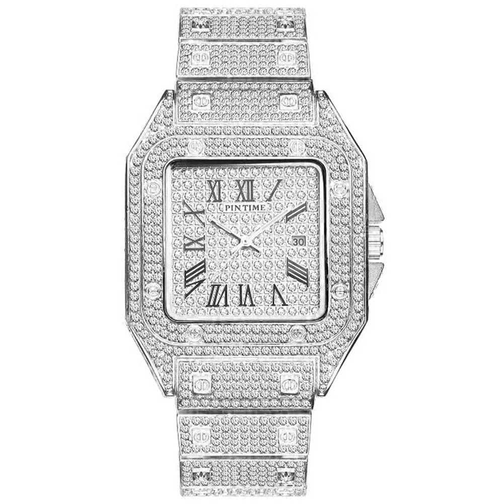 Iced Out Mechanical Watch