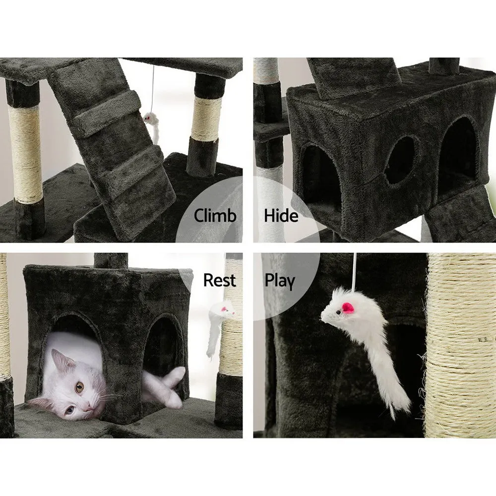 i.Pet Cat Tree 180cm Trees Scratching Post Tower Condo House Furniture Wood
