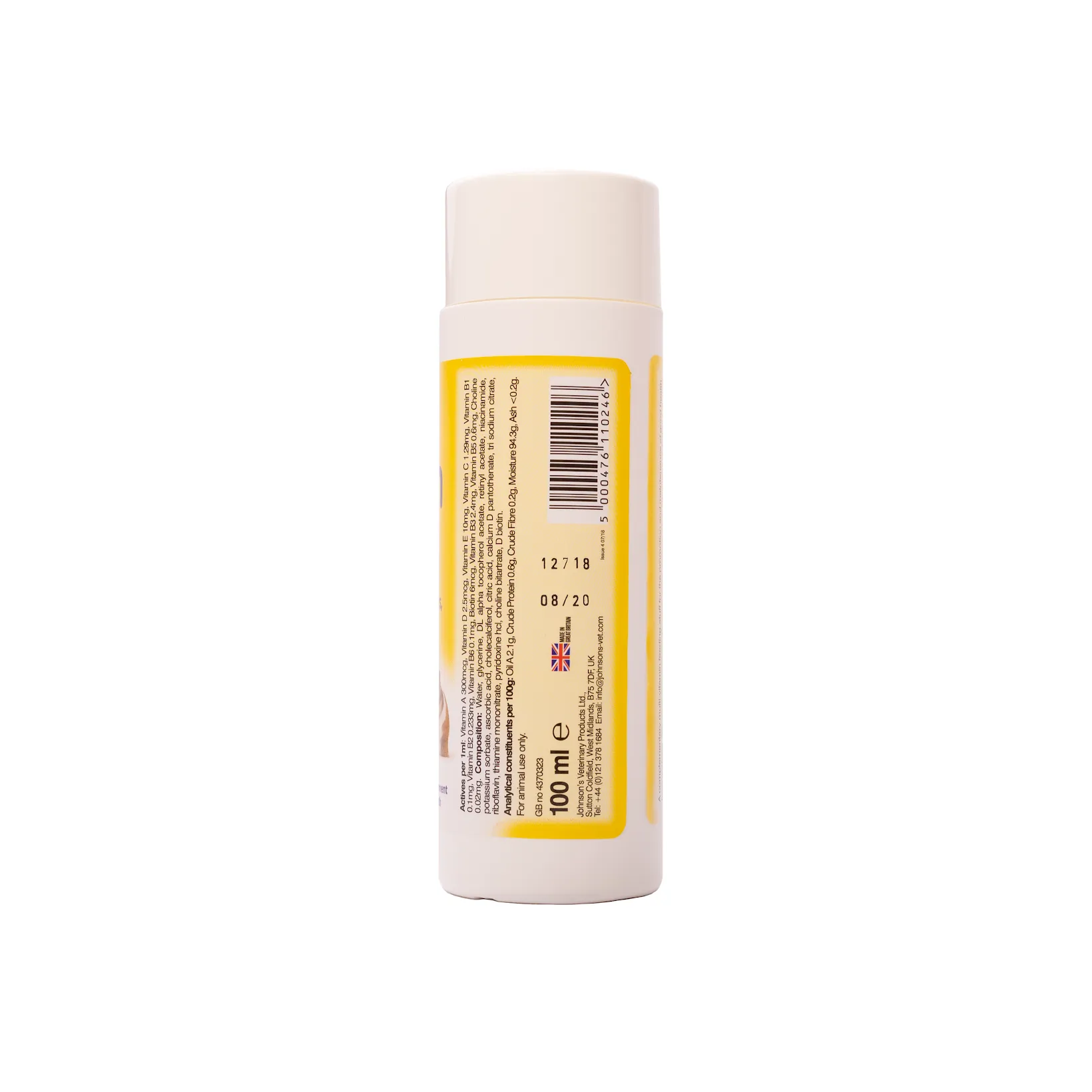 Johnson's Veterinary | Small Animal Healthcare | Vit-Min Drops - 100ml
