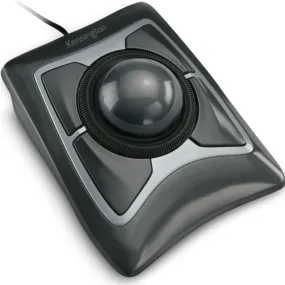 Kensington Expert Trackball Mouse Wired Optical Black/Grey Scroll Wheel Kensington Expert Trackball Mouse Wired Optical Black/Grey Scroll Wheel