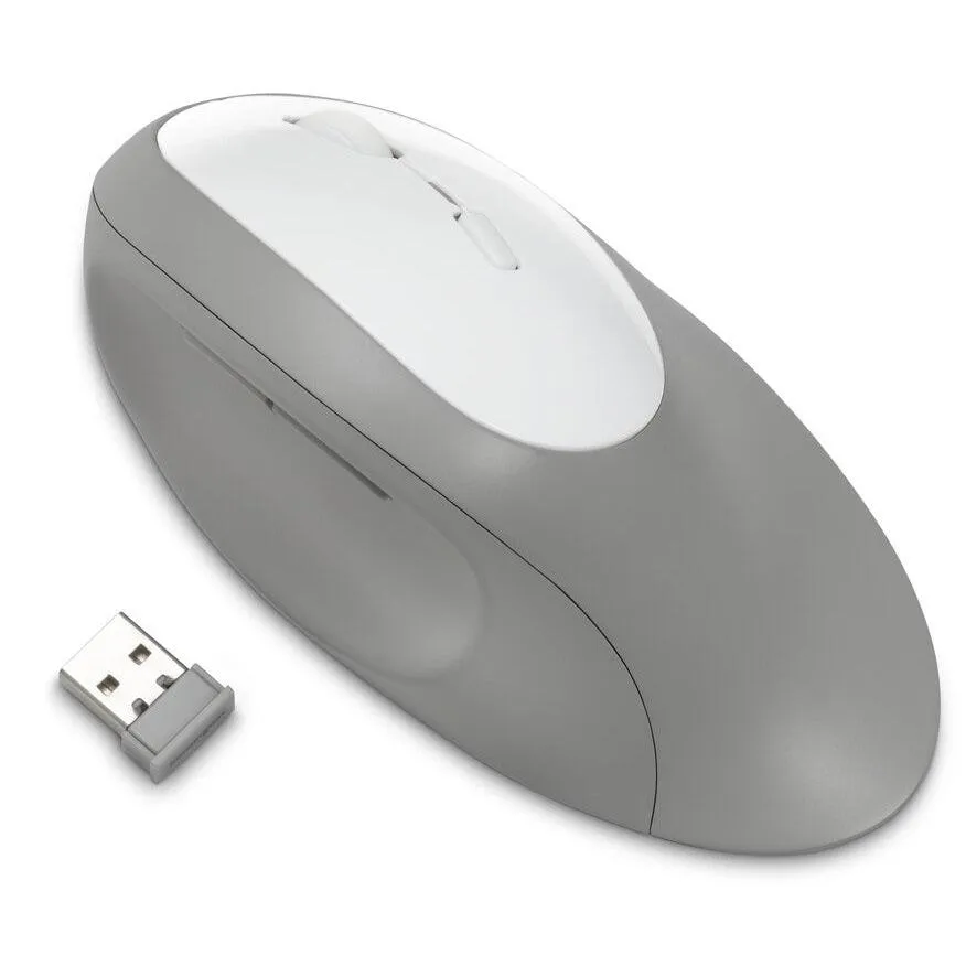 Kensington Pro Fit Ergo Mouse Wireless 2.4 GHz Bluetooth 4.0 Grey