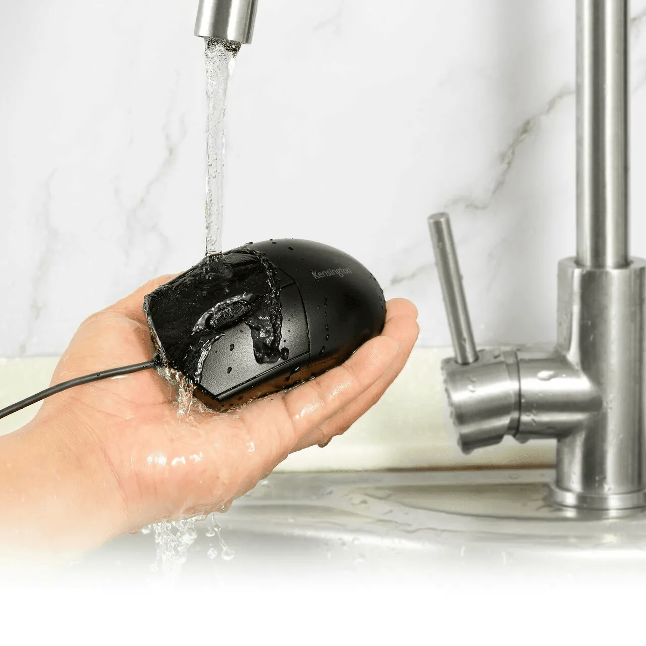 Kensington ProFit Wired Washable Computer Mouse Water Resistant