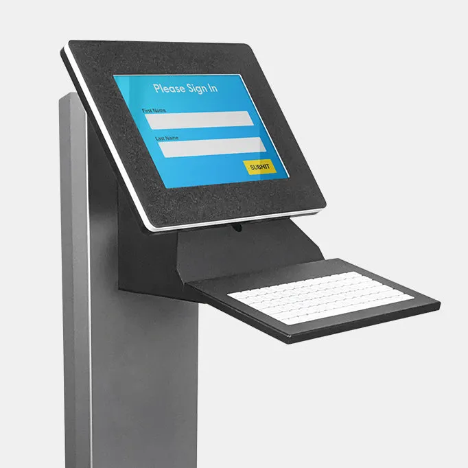 Keyboard Tray for Tablet Kiosk