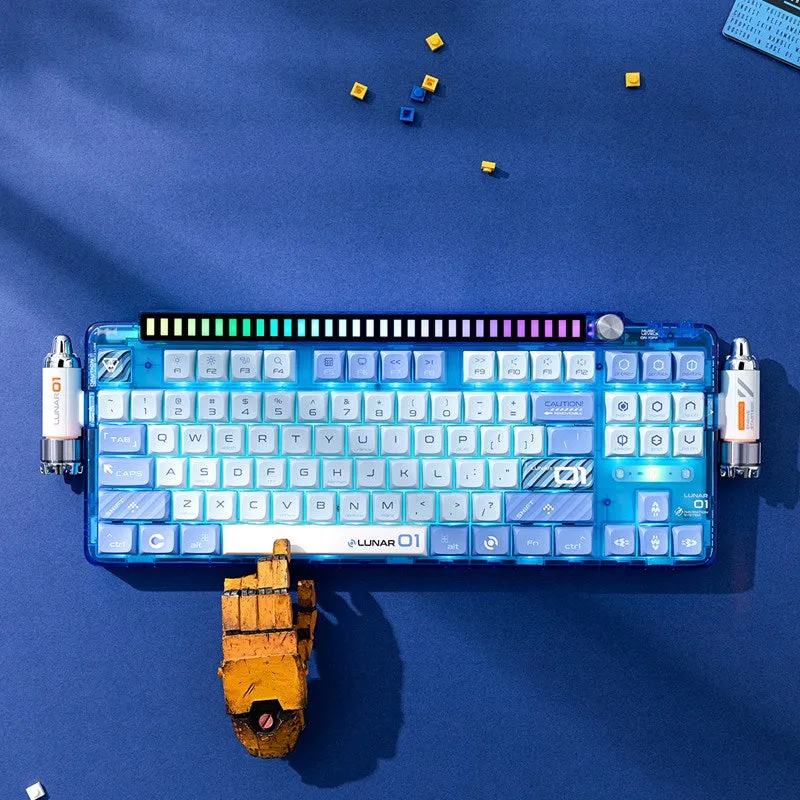 KeysMe Lunar 01 Gaskets Mechanical Keyboard