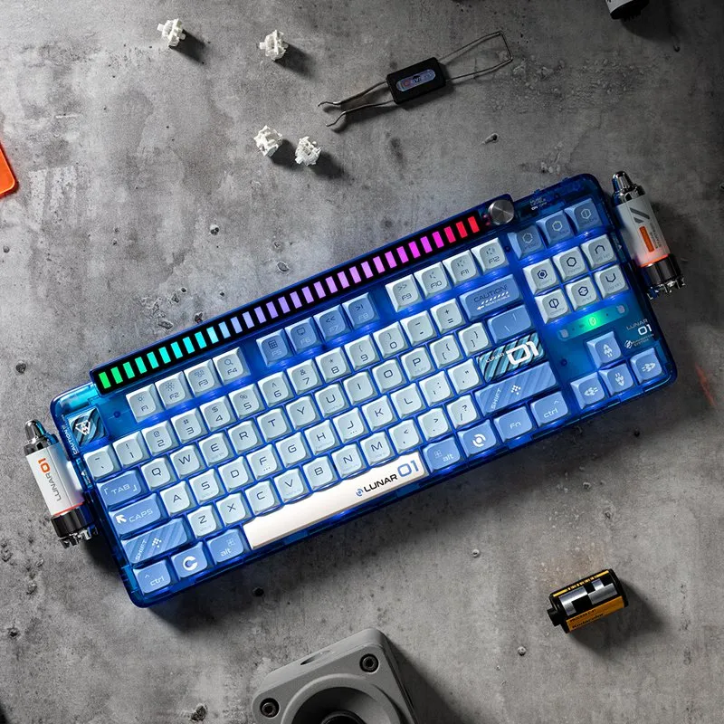 KeysMe Lunar 01 Gaskets Mechanical Keyboard