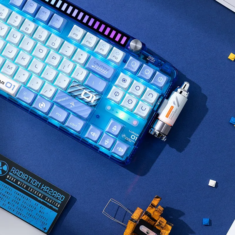 KeysMe Lunar 01 Gaskets Mechanical Keyboard