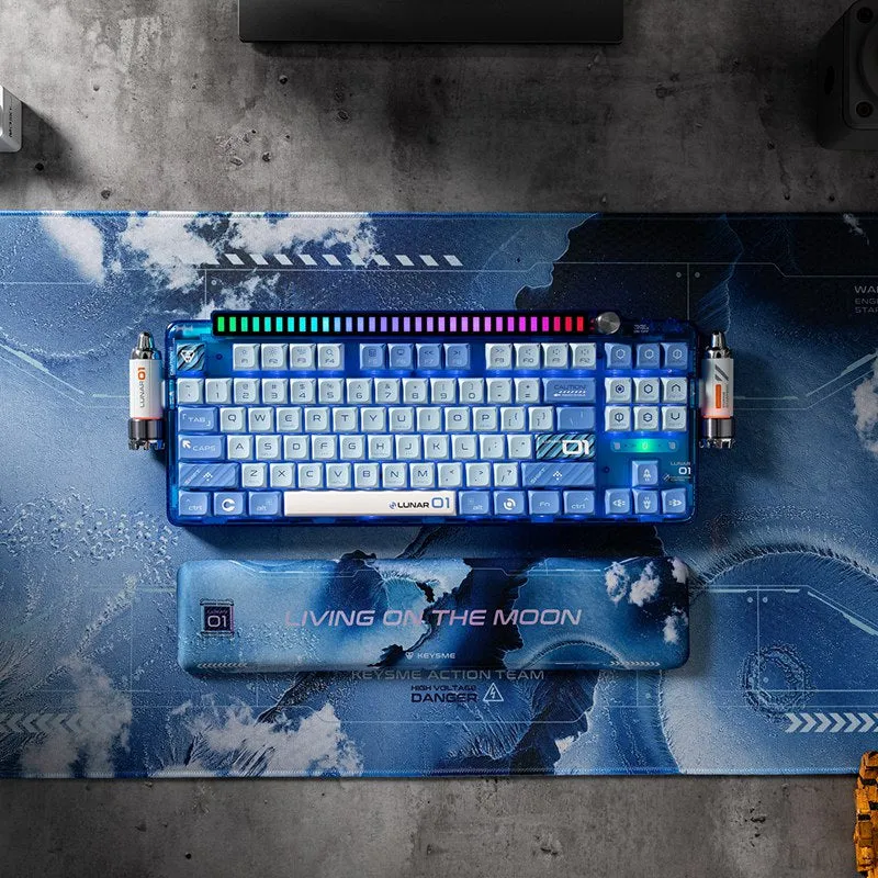 KeysMe Lunar 01 Gaskets Mechanical Keyboard