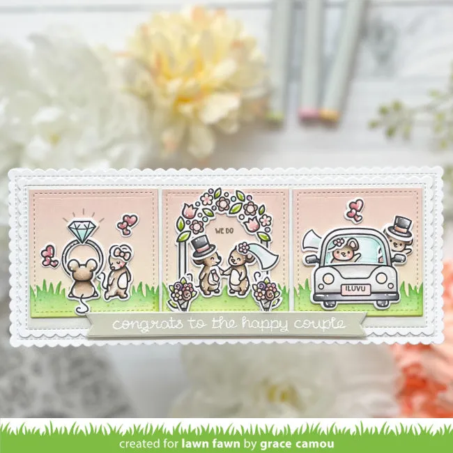LAWN FAWN: Happy Couples | Stamp