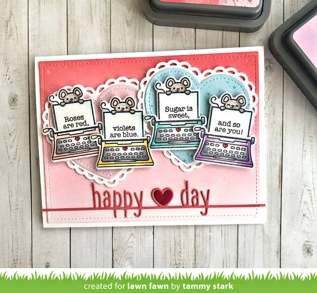 LAWN FAWN: Love Poems | Coloring Stencil