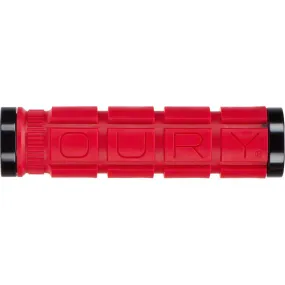 Lizard Skins OURY Lock On Double Bolt Grips Red